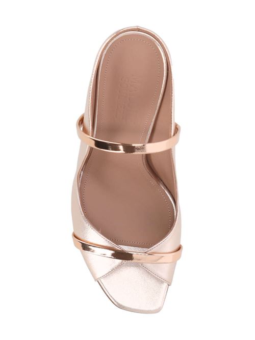 Pump in pelle color ora rosa MALONE SOULIERS | NOAH 90-6ROSE GOLD ROSE GOLD